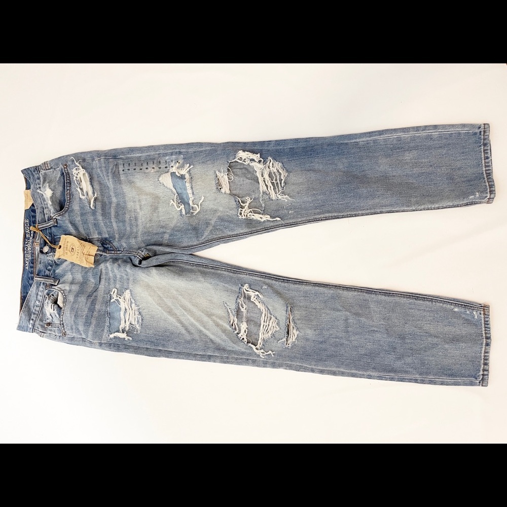 NWT AEO vintage mid-rise attention seeker jeans